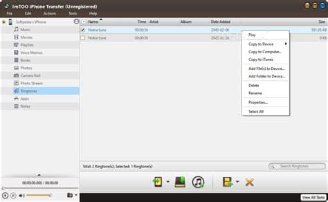 Download ImTOO iPhone Transfer
